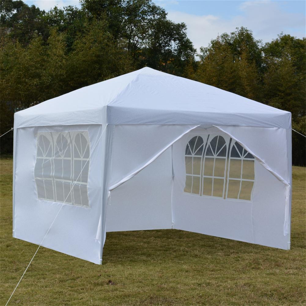 Cheap Goat Tents Portable Outdoor Folding Tent Waterproof Right angle Sun Shelter With Two Doors Two Windows 3 X 3meter   